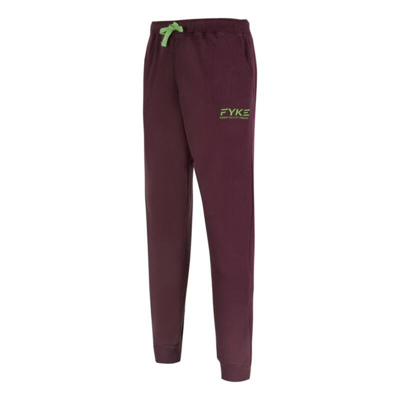 Katoenen broek Fyke Bordeaux Rood