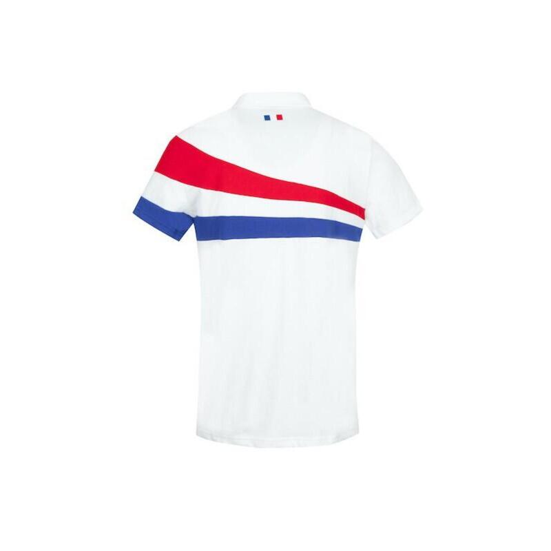 POLO XV DE FRANCE HOMME - BLANC - 2021/2022 – COQ SPORTIF