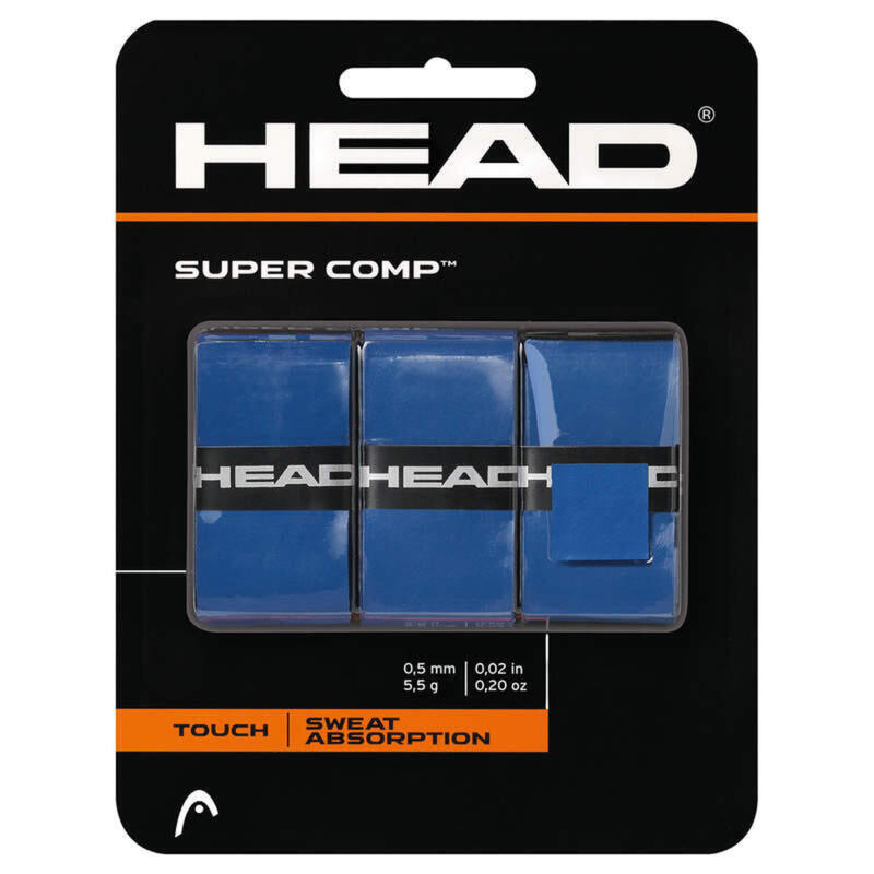 Owijka HEAD SUPER COMP blue x 3 szt.