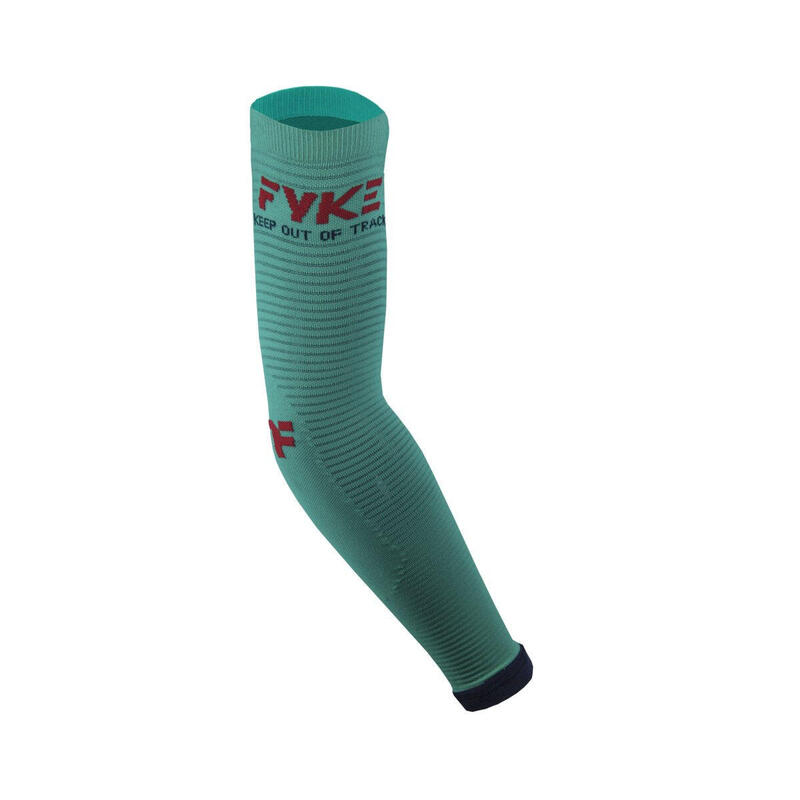 Compressie Arm Mouwen Fyke Turquoise