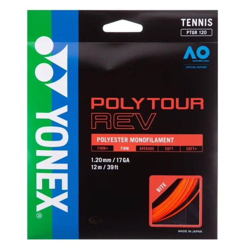 Naciąg tenisowy Yonex Polytour Rev set. 12 m. 1,20 mm