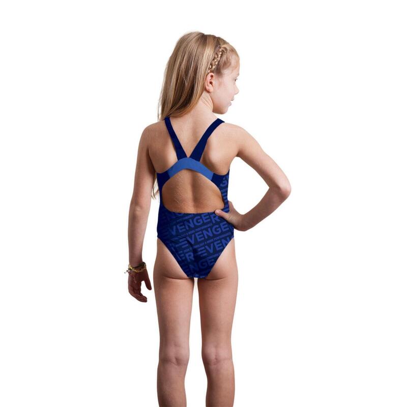 Costum de baie pentru fete Classic Revenge Blue