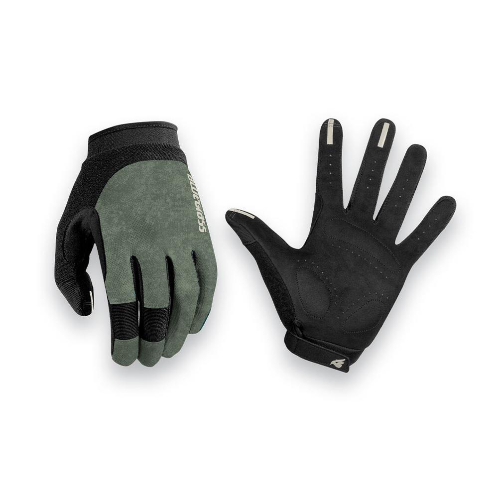 Bluegrass React MTB Gloves - Green 1/1