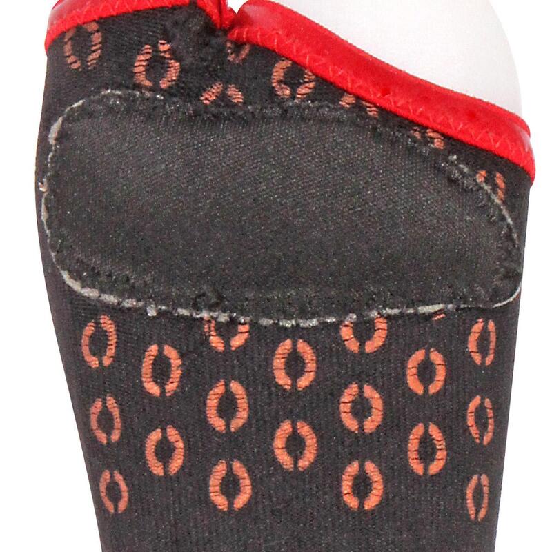 Chaussettes Uppies Sport adulte pour danse et barré Rouge