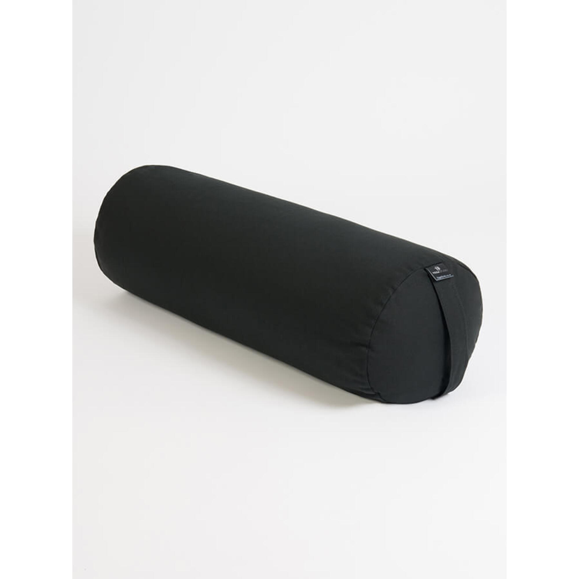 YOGA STUDIO Yoga Studio EU Organic Buckwheat Bolster - Black