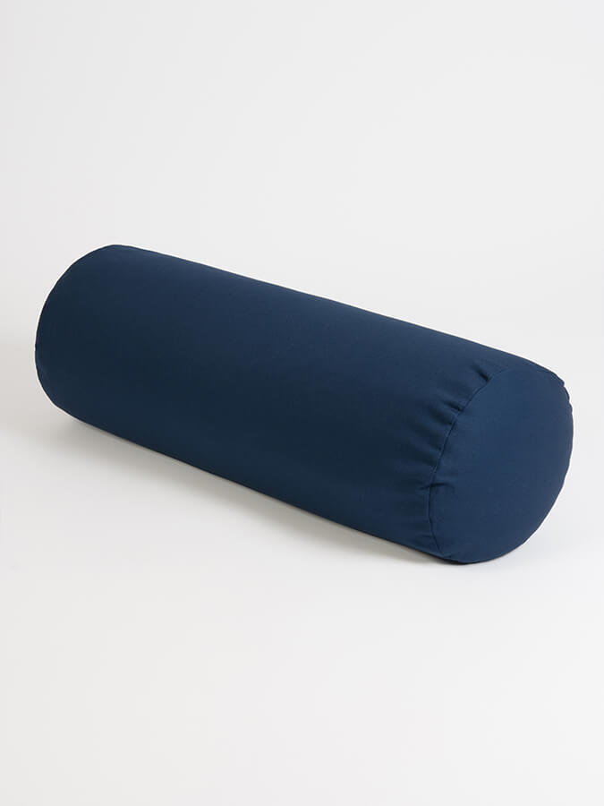 Yoga Studio EU Organic Buckwheat Bolster - Dark Blue 2/4