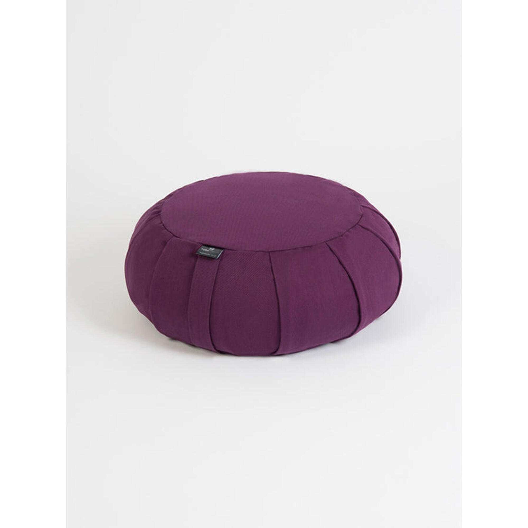 Yoga Studio EU Organic Buckwheat Zafu Round Cushion - Lilac 1/1