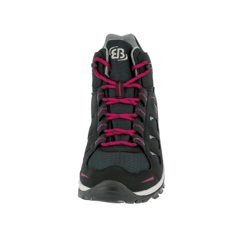 Wanderschuh schwarz wasserdicht Damen Outdoorschuh Mount Frakes High