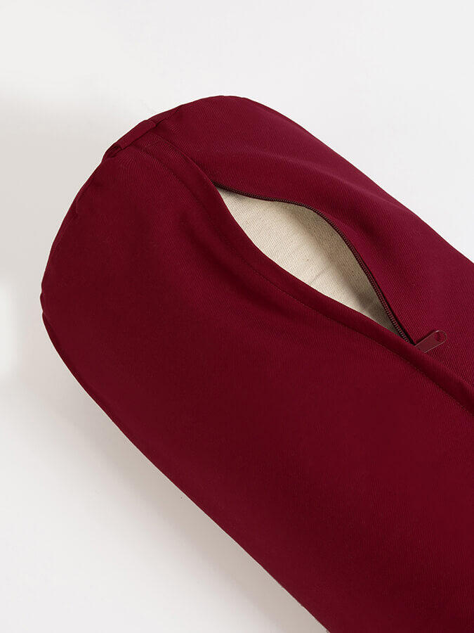 Yoga Studio EU Round Lightweight Bolsters - Burgundy 4/4