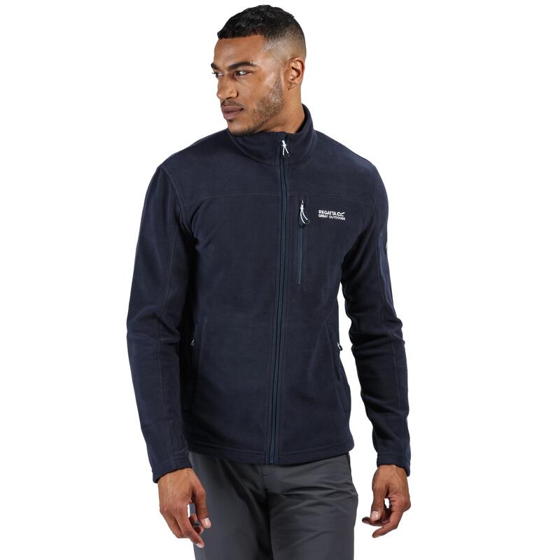 Heren Fellard Full Zip Fleece (Marine)