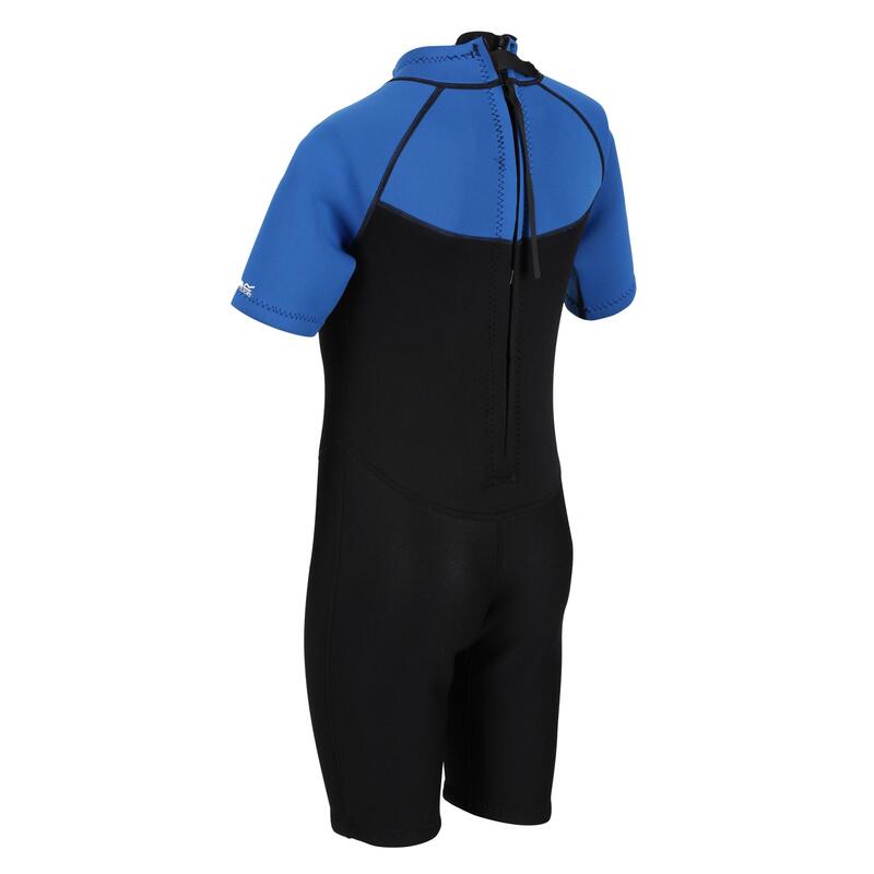 Combinaison de plongée SHORTY Enfant (Noir / Bleu foncé)