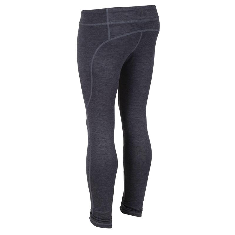 Atkin II fitnessleggings voor meisjes - Donkergrijs