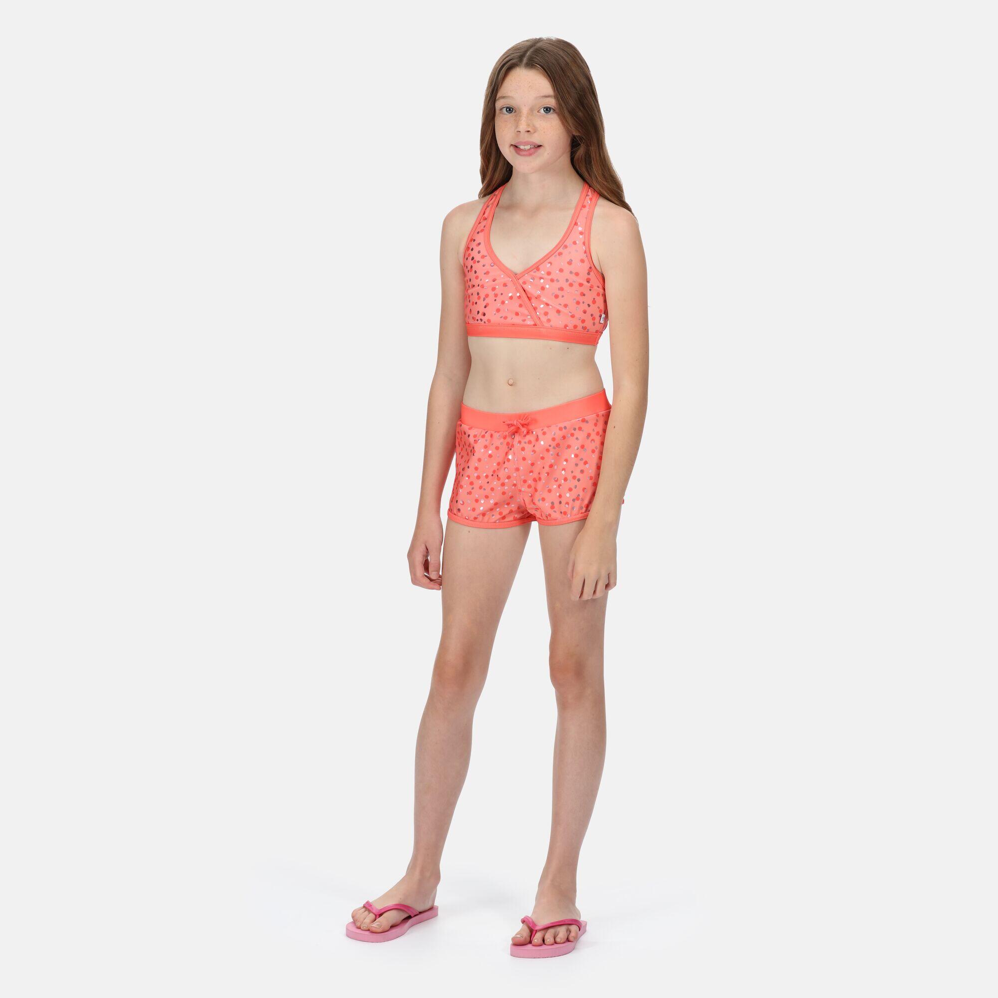 Hosanna Girls' Swim Shorts - Fusion Pink 2/5