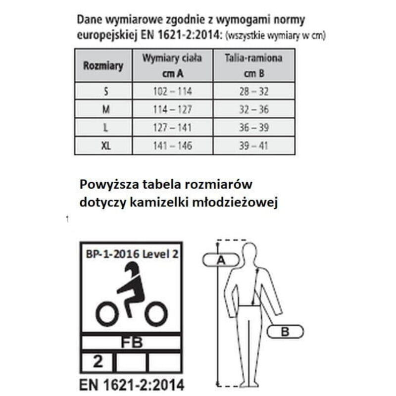 Reitweste, ‎Unisex – Jugend, Sicherheitsweste START EffectFlex Rückenprotektor