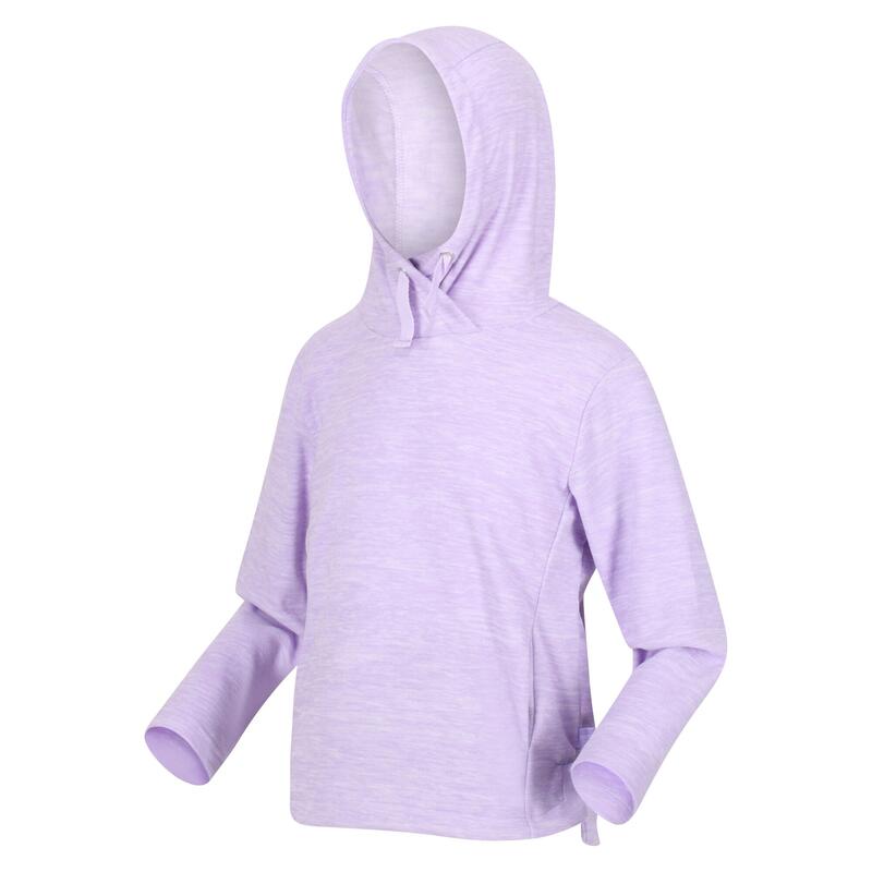 "Kalina" Kapuzenpullover für Mädchen Pastell-Lila