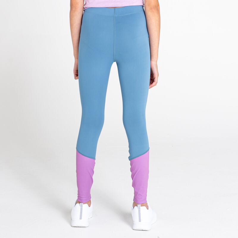 Crystalize Fitness-Leggings für Mädchen - Blau