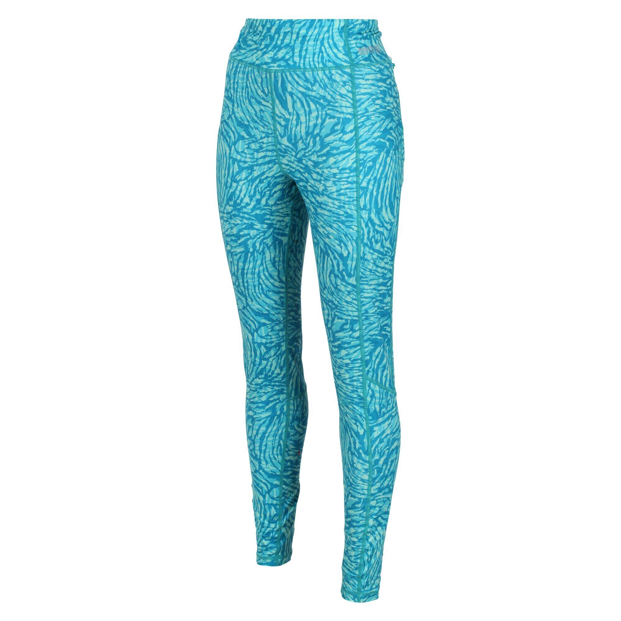 REGATTA Holeen II Women's Fitness Leggings - Enamel Blue