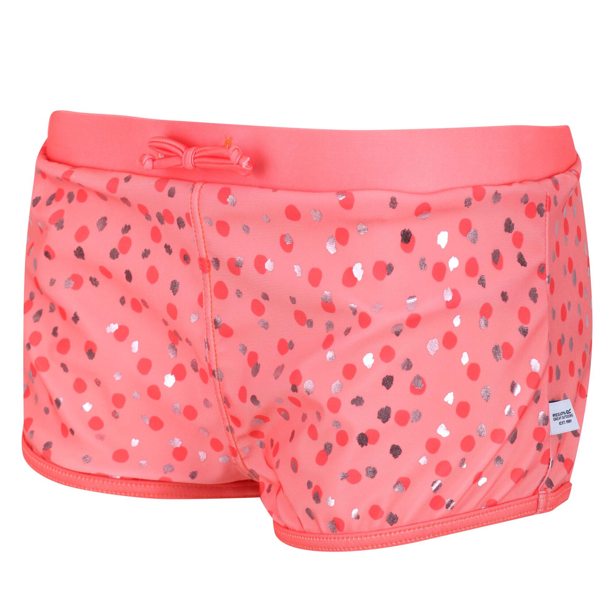 Hosanna Girls' Swim Shorts - Fusion Pink 3/5