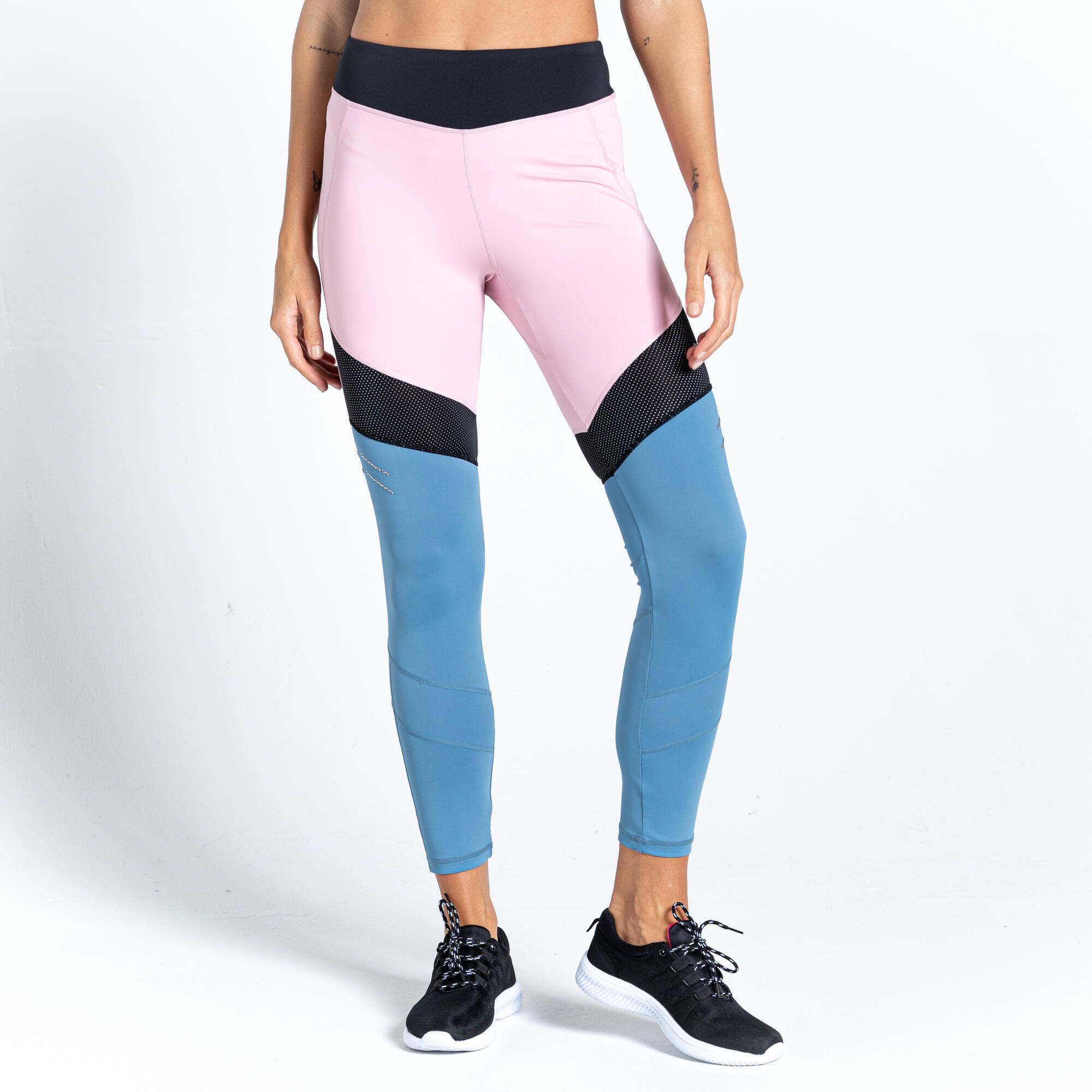 Born to Shine Women's Fitness Leggings - Powder Pink 2/5