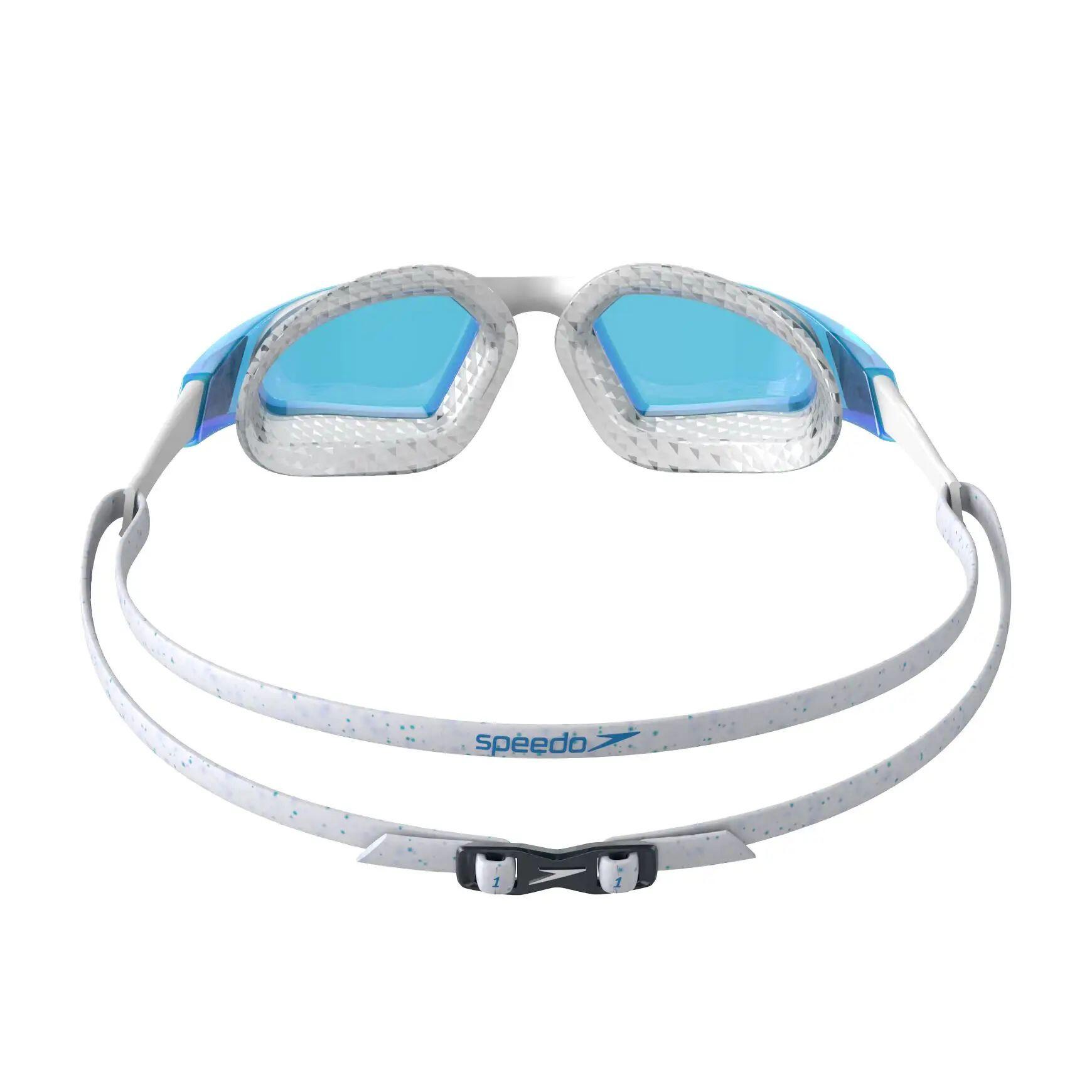 Speedo Aquapulse Pro Goggles - White / Blue 4/4