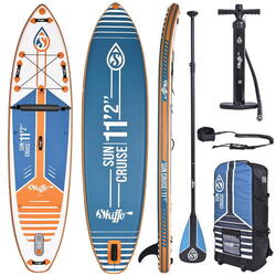 SKIFFO Sun Cruise 11'2 SUP Board Stand Up Paddle opblaasbare surfplankpeddel