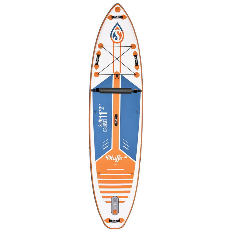 SKIFFO Sun Cruise 11'2 SUP Board Stand Up Paddle aufblasbar Surfboard Paddel