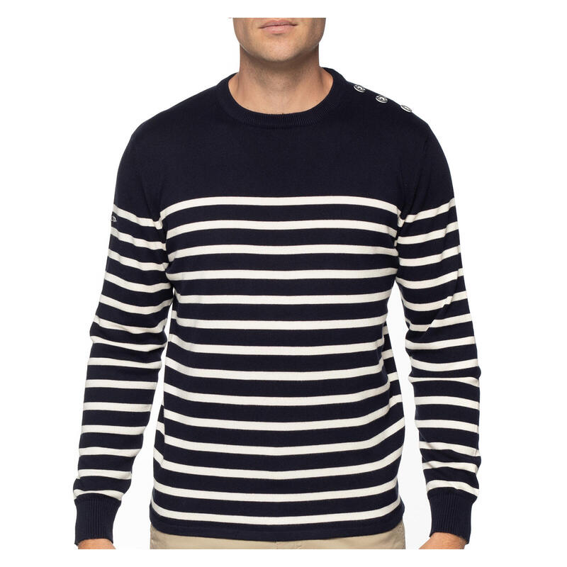 Pull marinière homme