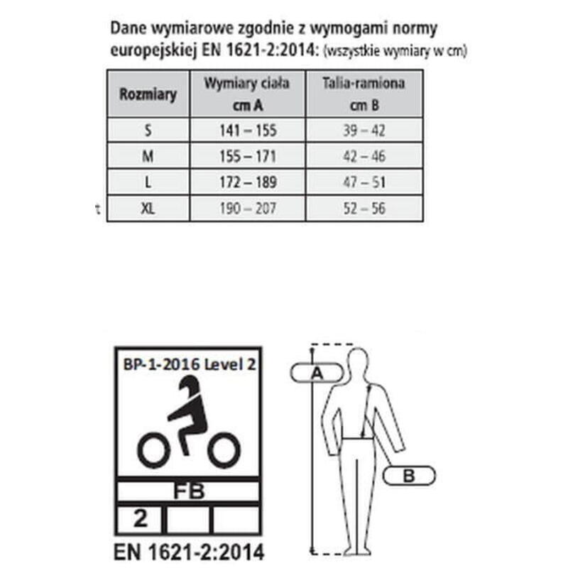 Kamizelka jeździecka dla dorosłych START EffectFlex ochronna