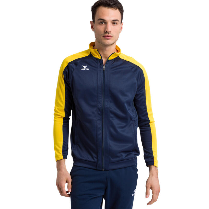 veste de présentation Liga 2.0 mens polyester navy/yellow