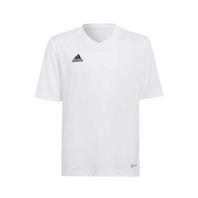 T-Shirt Adidas Sport Ent22 Jsy Y Bianco Junior