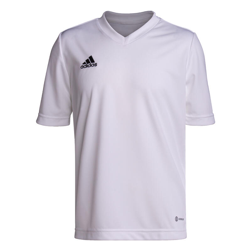 T-Shirt Adidas Sport Ent22 Jsy Y Bianco Junior