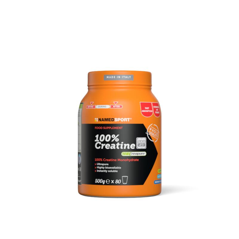 Named Sport - 100% Creatina Monohidrato Creapure® 500 g- Pureza máxima