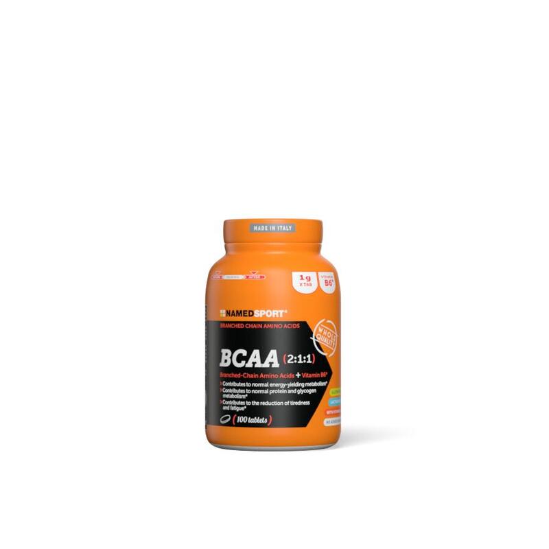 COMPLEMENTO ALIMENTICIO AMINOÁCIDOS BCAA 2:1:1 - 100cpr