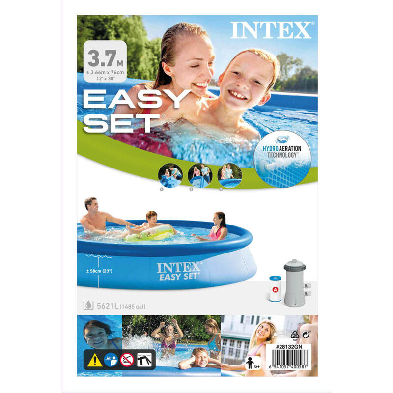 Intex Pool Easy Set - Schwimmbad-Paket - 366x76 cm