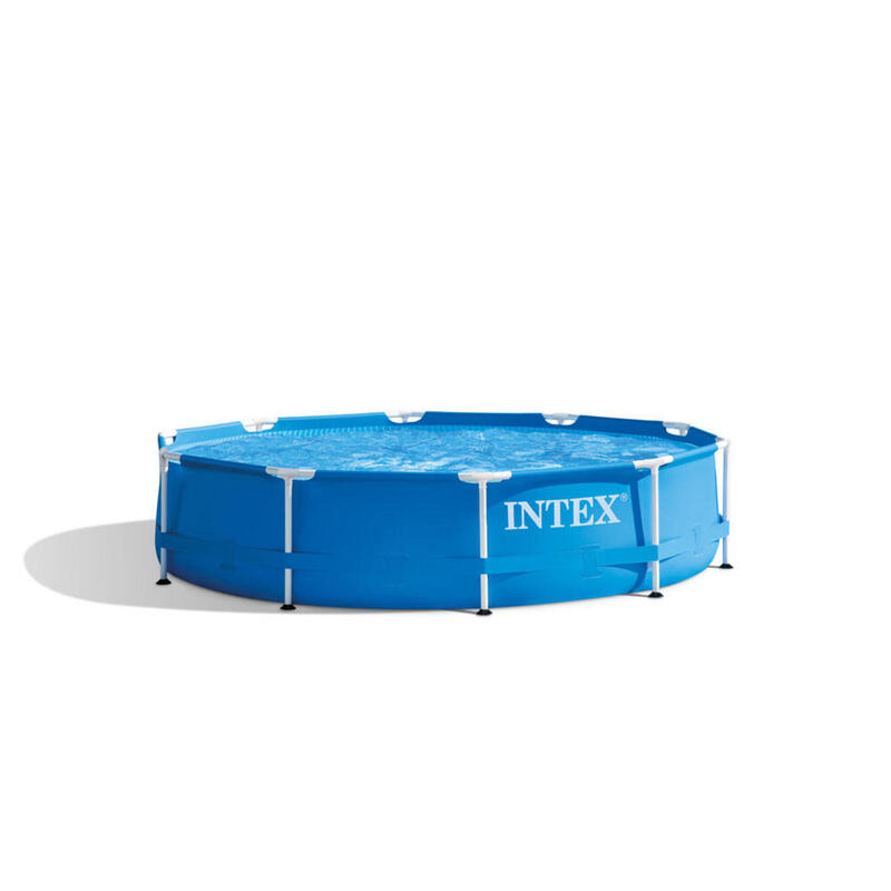 Intex - Metal Frame - Piscine avec pompe de filtration - 305x76 cm