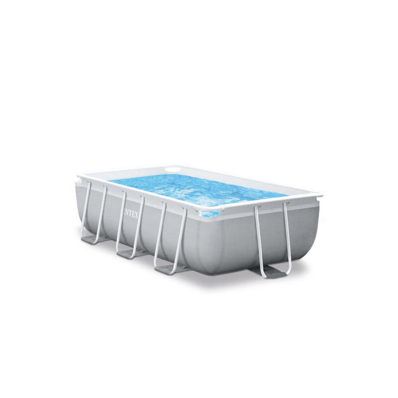 Intex - Prism Frame - Piscine en Piscinetrap - 300x175x80 cm - Rectangle