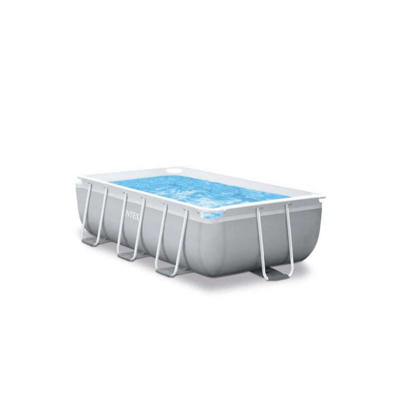 Pool - Intex - Prism Frame - Pool mit Filterpumpe und Badeleiter - 300x175x80 cm