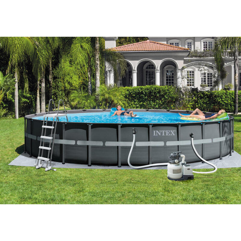 Intex - Ultra XTR Frame - Piscine - 732x132 cm - Ronde - Piscine intérieure