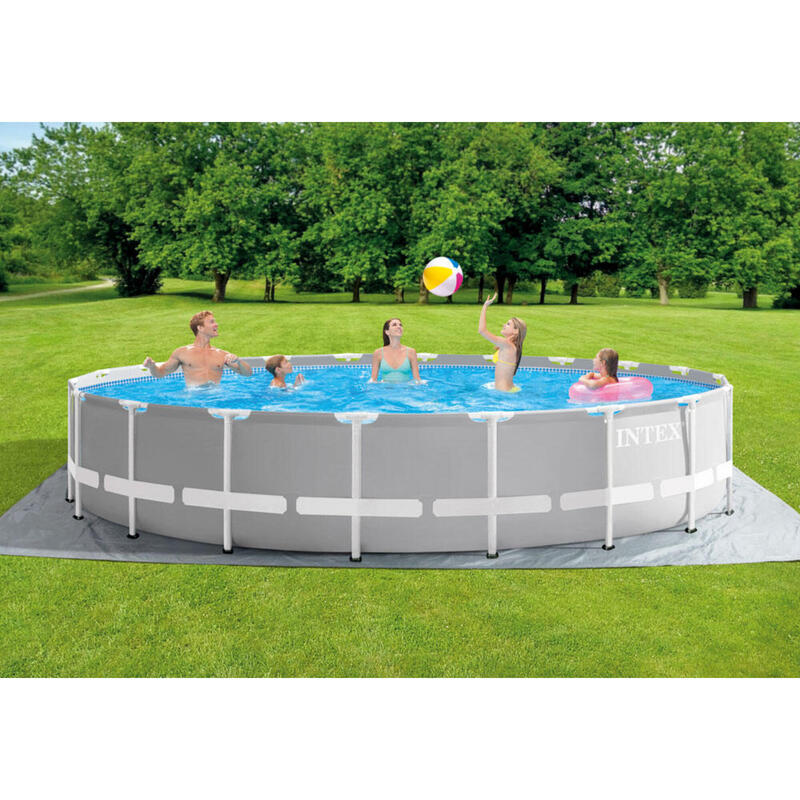 Pool - Intex - Prism Frame - Pool mit Filterpumpe - 610x132 cm