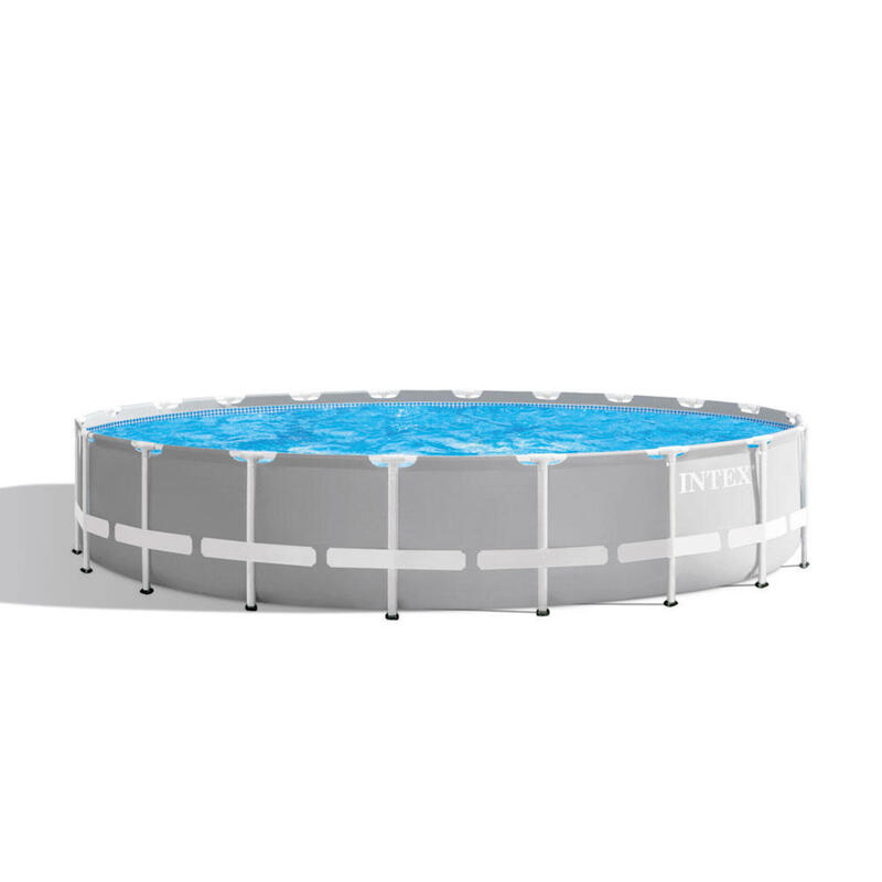 Paquet de piscine tout en 1 - Intex Prism Frame Ronde 610x132 cm