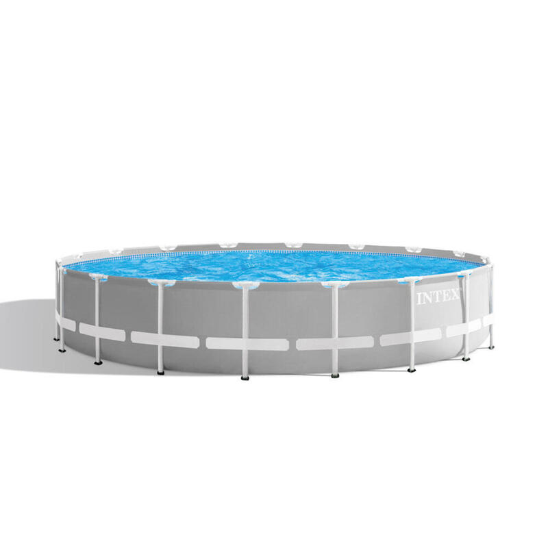 Bundle de piscine - Intex Prism Frame Ronde 549x122 cm