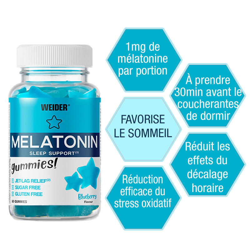 Melatonin gummies - Apoio ao sono Weider