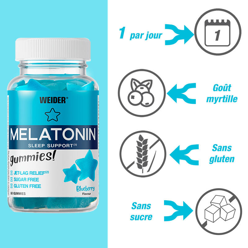 Melatonin gummies - Apoio ao sono Weider