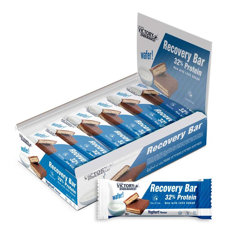 Victory Endurance - Recovery Bar 32% Whey Portein - 12 barritas x 50 gr