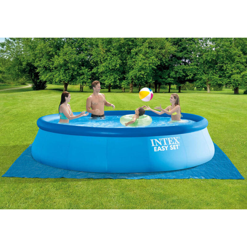 Intex Piscine Easy Set - Forfait Piscine - 457x107 cm