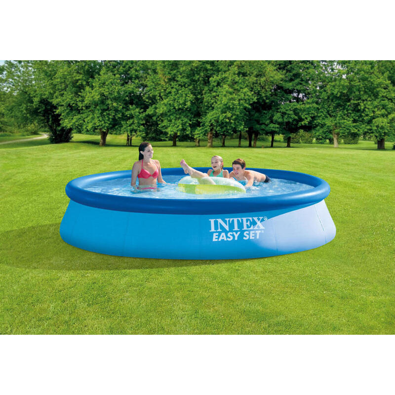 Ø 396 x 84 cm Intex Easy Set Zwembad rond met pomp