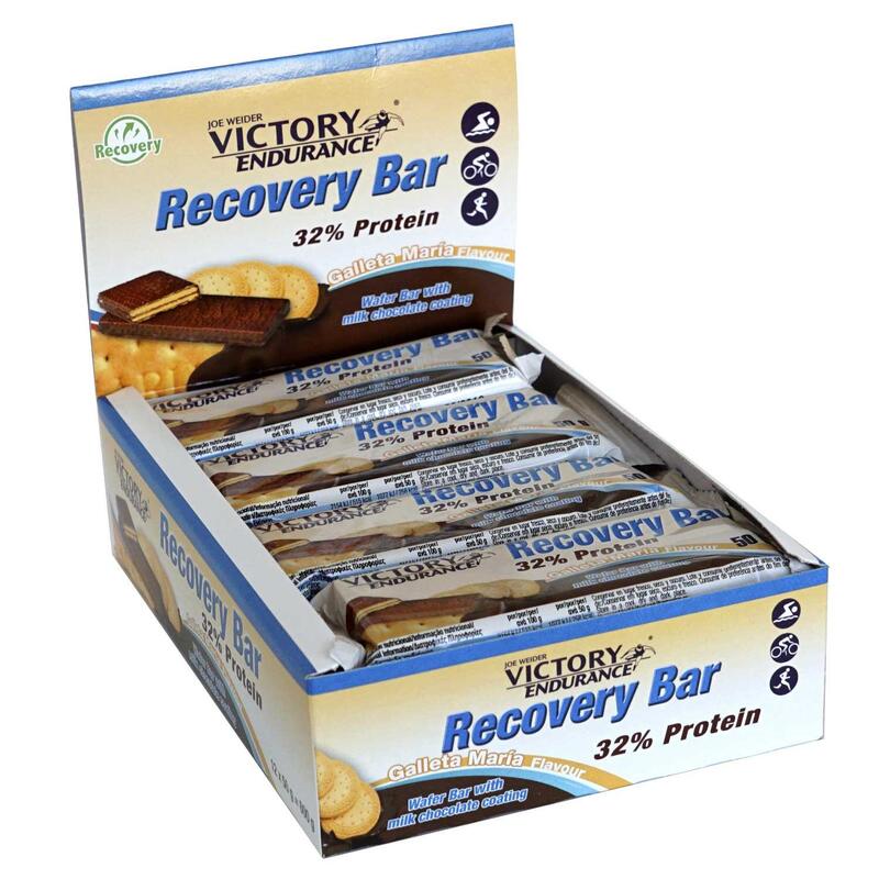 Victory Endurance - Recovery Bar 32% Whey Portein - 12 barritas x 50 gr