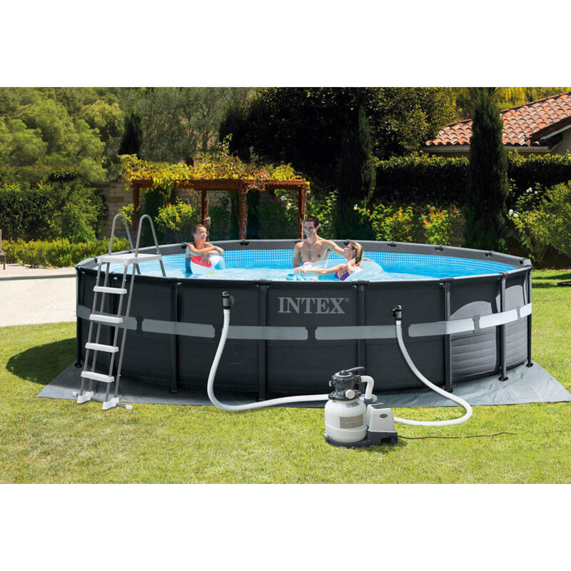 Zwembad - Intex - Ultra XTR Frame - Zwembad inclusief accessoires - 549x132 cm