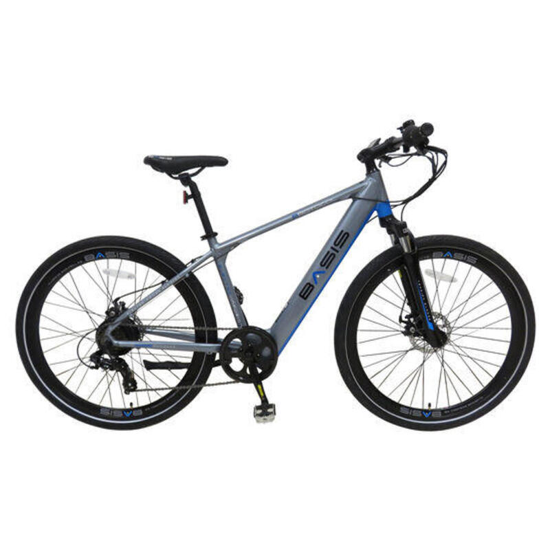 Basis Protocol Hybrid Electric Bike, 7Ah, 700c Wheel - Graphite Blue