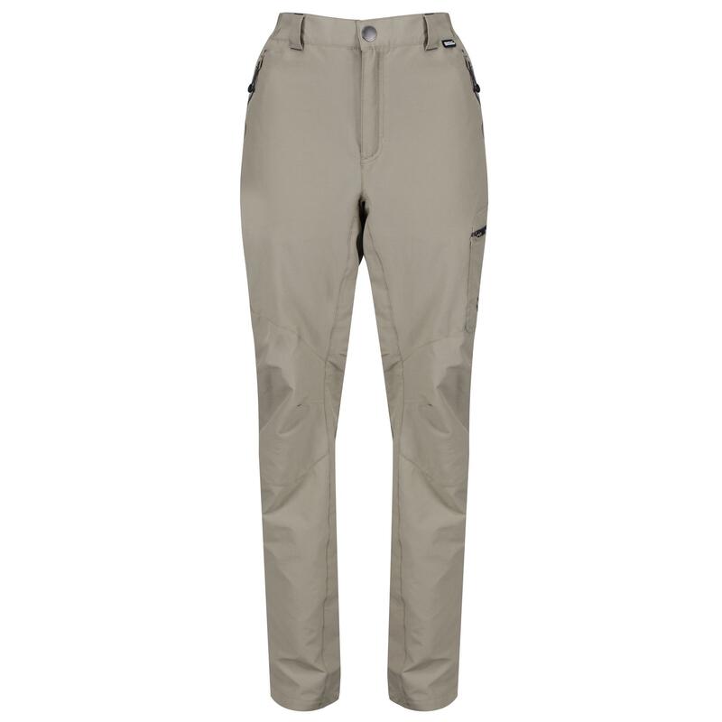 Pantaloni Cerniera Rimovibile Escursionismo Uomo Regatta Highton Bianco